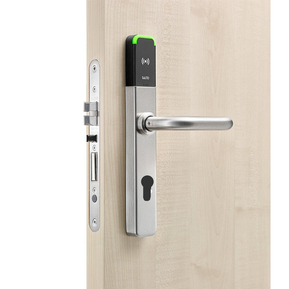 Salto XS4 One handle set EM752 double euro cylinder cut out, 92mm centres, to suit doors up 44-60mm thick