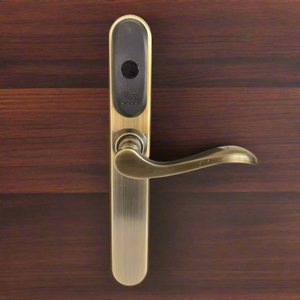 Salto XS4 handle set with internal thumbturn, 85mm centres, RH