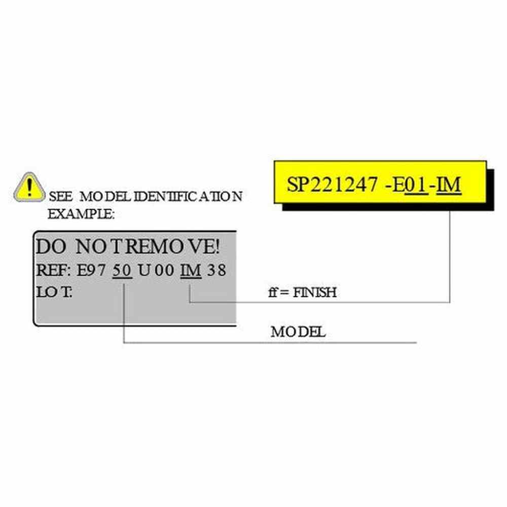 Salto inside cover plate for XS4 One handles