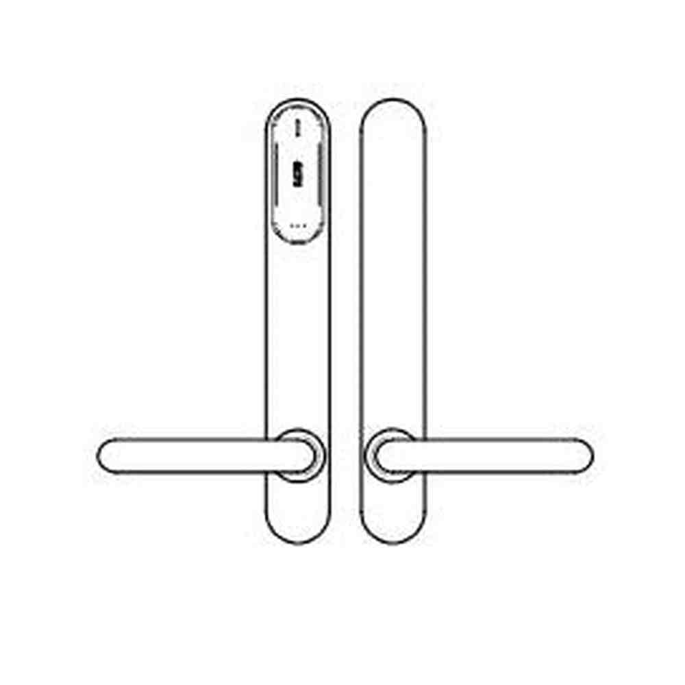 Salto XS4 Original+ handle set to suit ASSA type lock cases