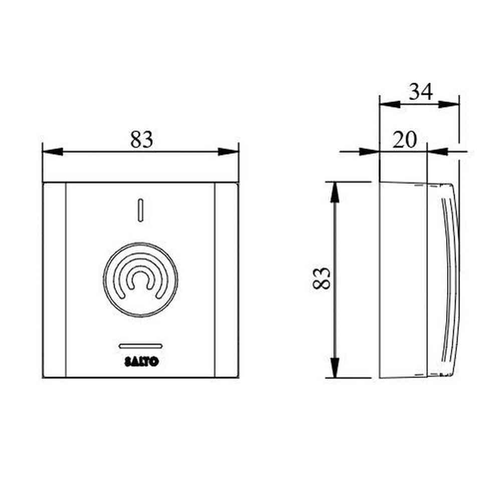 SALTO BLUEnet Repeater REPEATER03WUK