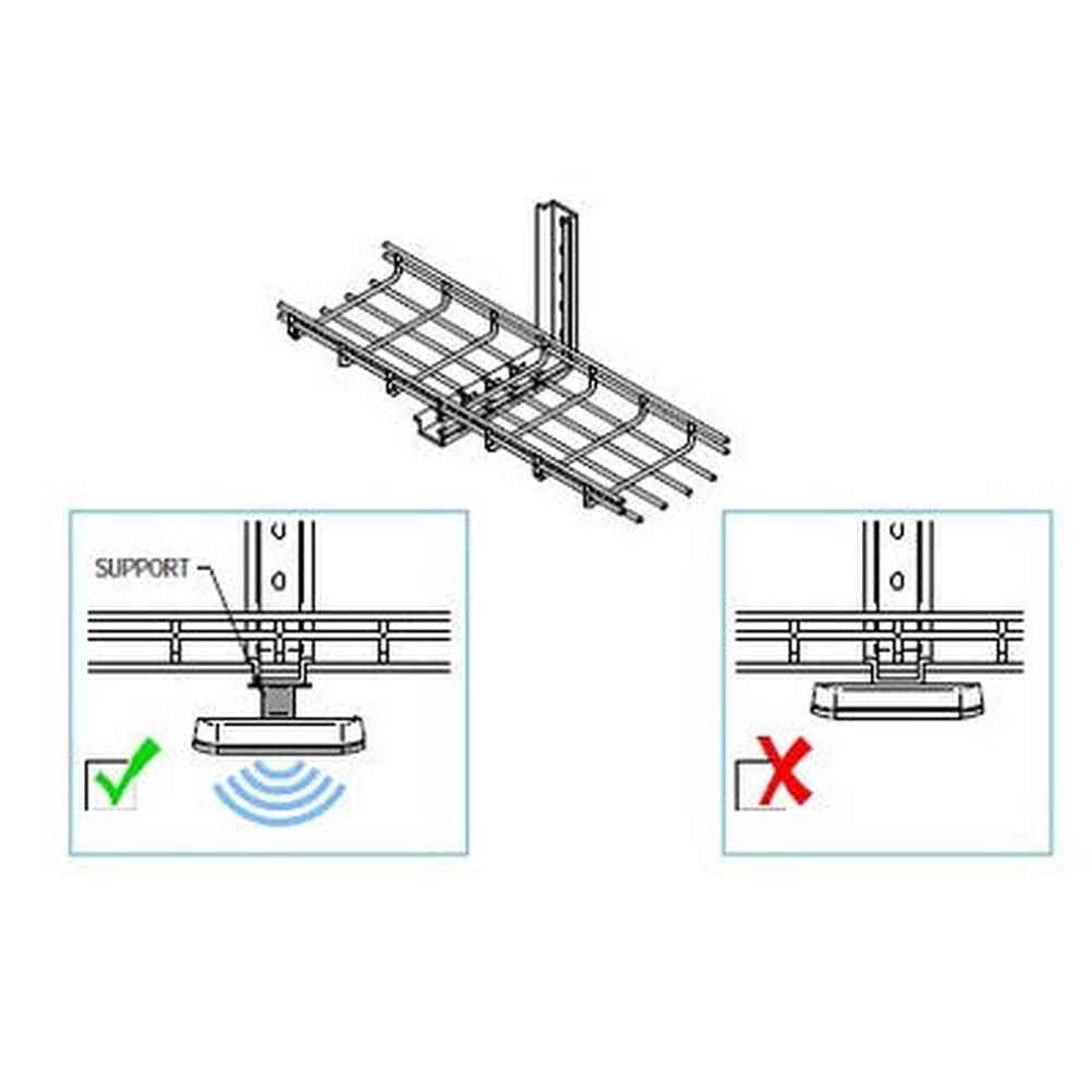 SALTO KS IQ 2.0 base for metal surfaces