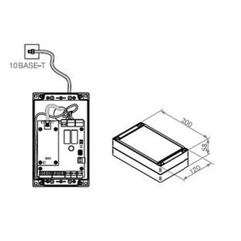 Salto CU50ENSVN ethernet control unit