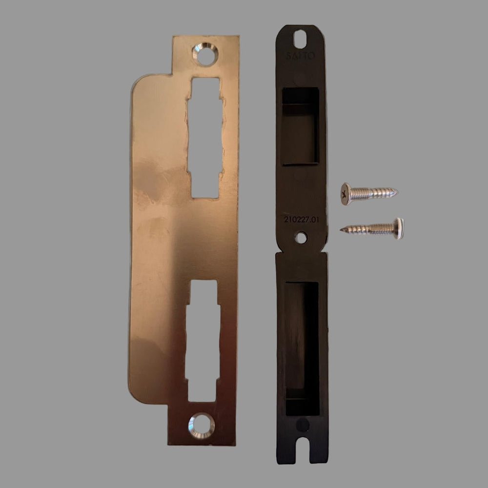 Salto ANSI strking plate to suit LE8P series locks