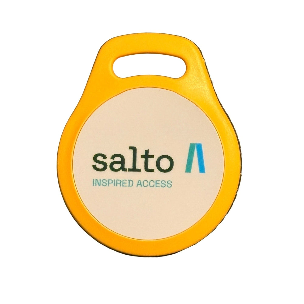 Salto NXP Mifare DESFire 2K fob, yellow (Sold in packs of 10)